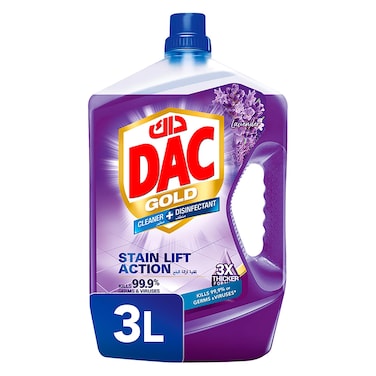 Dac Gold Cleaner + Disinfectant Lavender 3L