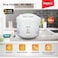 Impex Rc 2803 700W 1.8 Litre Automatic Electric Rice Cooker With Aluminium Inner Pot Safety Protection Heating Coil