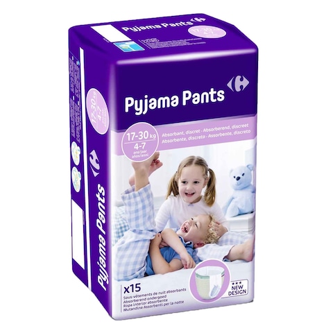 Carrefour Kids Diapers 17-30kg 4 to 7 Years 15 Diapers