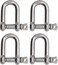 D Shackle - 4pcs (16mm)