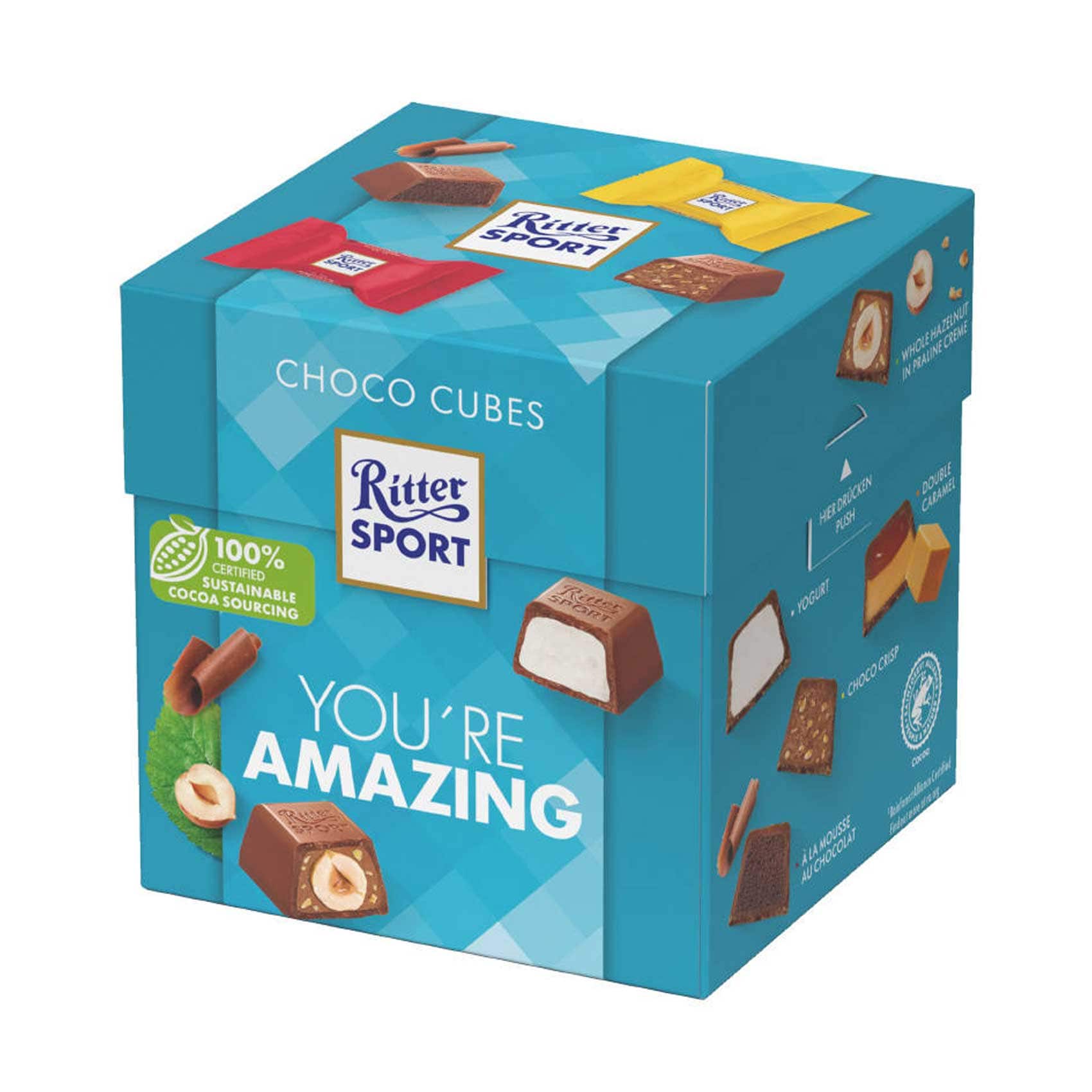 Buy Ritter Sport Choco Cubes You're Amazing Assorted Filled