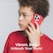 HYX Compatible with iPhone 15 Pro Max Case, Liquid Silicone Case, Full Body Protective Cover, Shockproof, Slim Phone Case, Anti-Scratch Soft Microfiber Lining, 6.7 inch (Red)