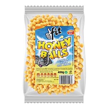 Fit Cereal Honey Balls 400G