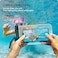 Spigen Universal Waterproof Phone case [2 Pack] IPX8 Pouch A601 compatible with iPhone, Samsung Galaxy and Smartphone up to 6.9 inches - Crystal Clear