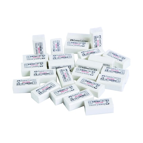 FaberCastell Eraser 24 PC Pack