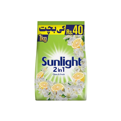 Sunlight Green Clean &amp; Fresh 1 kg