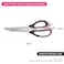 Fissman Purple Pink Stainless Steel Kitchen Scissors