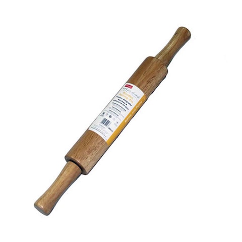 Prestige Wooden Rolling Pin PR50448 Brown 50mm