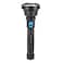 Olsenmark Rechargeable Led Flashlight/Torch, Plastic, Black-Omf2806