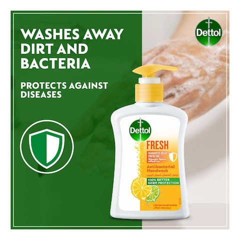 Dettol Fresh Anti Bacterial Liquid Handwash 400ml