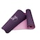 Supreme Sports TPE Yoga Mat Purple and Pink 6mm