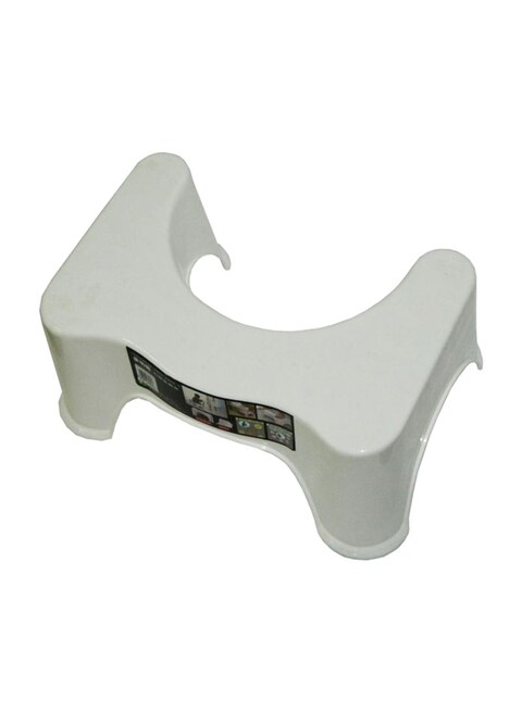 Generic Toilet Rest Stand Stool White 44X20Centimeter