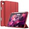 TRON Case For iPad Air 5/4 (2022/2020 5th/4th Generation 10.9-Inch) with Pencil Holder, Support 2nd Pencil Charging, Slim Tablet Cover with Soft TPU Back, Auto Wake/Sleep (Red)