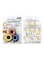 Generic 3 Piece Fidget Spinner Anti Stress Magnetic Rings Cmcm