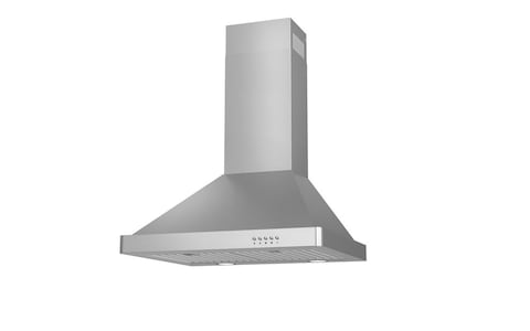La Modano Built-In Hood Stainless Steel 90cm Push Button Control 3 Speed 750 m3/h SS Baffle And Carbon Filter LMCH90ST