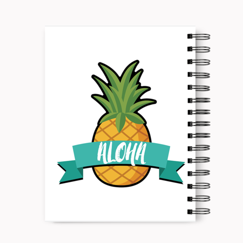 A4  Spiral Notebook Be Brave Hard Cover Notebook with Premium High Quality Paper