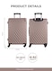 Parajohn Light Weight Cabin Size ABS Hardside Spinner Luggage Trolley 20 Inch