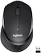 Logitech M330 Silent Plus Wireless Mouse, Black