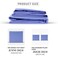 Parry Life Double Flat Sheet 3 Pieces -90Gsm Micro Fiber - Elastic Corners - Wrinkle And Fade Resistant - (200X240) cm