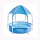 Canopy Metal Frame Pool - 1.83m x 38cm Sun-Shaded Water Play for Kids