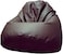 Vital Bean Bag Chair, Classic Round Linen Cloth Bean Bag With Polystyrene Beads Filling
