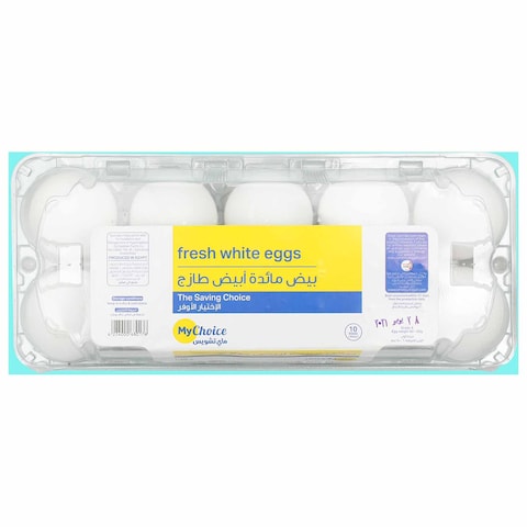 My Choice White Eggs - 10 Pieces