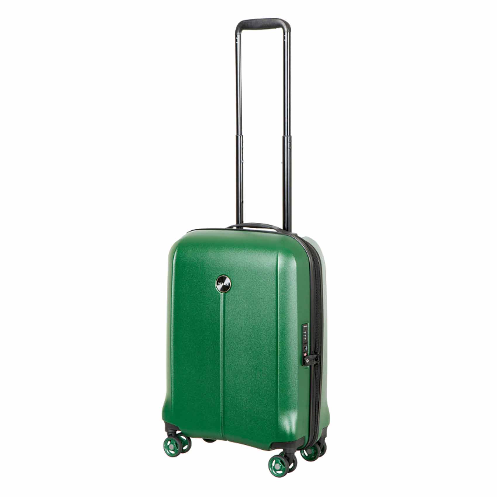 Verage GM20075 Houston Trolley Suitcase 20cm Dark Green