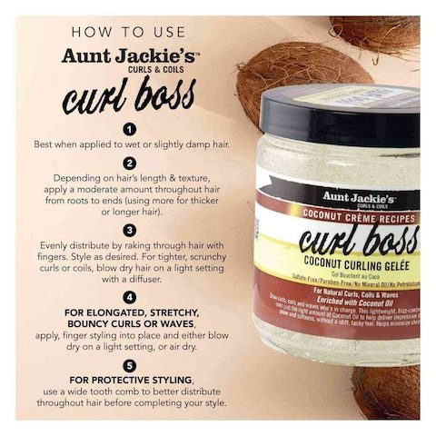 AUNT JACKIES CURL BOSS GEL 255G