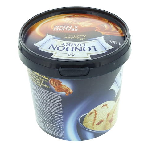 London Dairy Pralines And Cream Ice Cream 1L