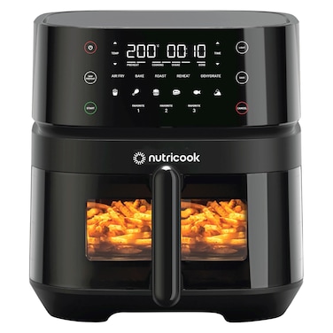 Nutricook 3 Vision Air Fryer, AF357V, Black, 5.7 L
