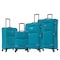 STARGOLD Lightweight Fabric 4 Pieces Luggage Set Trolley Bag With 4 Spinner Wheels
