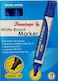 Generic White Board Marker, Chisel Tip (Flamingo) (Blue), 10Pcs
