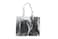 Reusable Non-woven Fabric Grocery Tote Bag with Handle - 40x12x32cm Silver