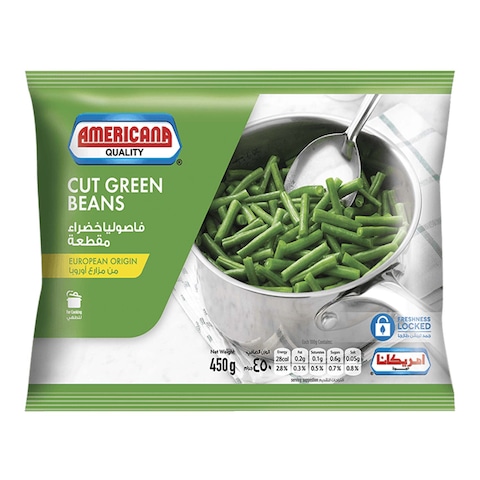 Americana Frozen Cut Beans 450g- European Origin