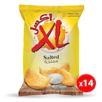 Buy Xl  potato chips salt 23 g x 14 in Saudi Arabia