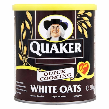 Quaker Quick Cooking White Oats 500g