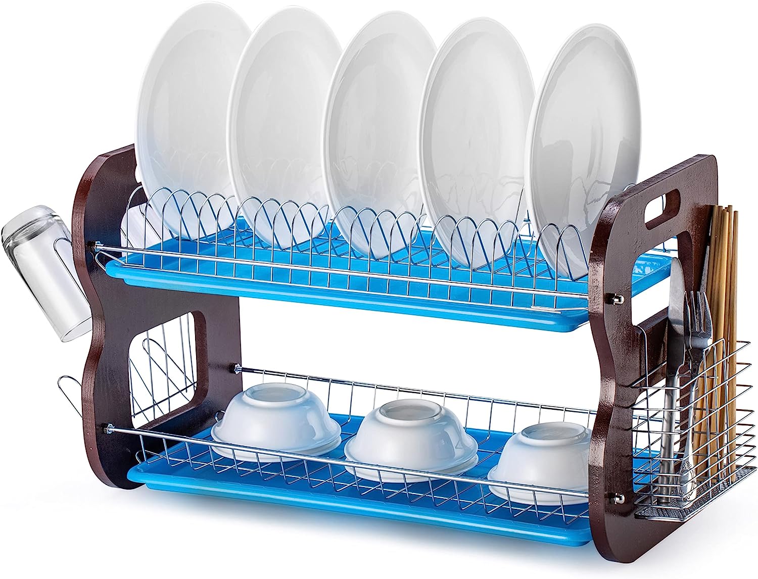 Buy Royalford 2Layer Dish Rack, 56 X 26 X 35cm, Rf9667, 1 Online ...