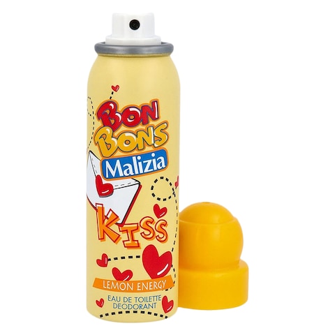 Malizia Bon Bons Kiss Lemon Energy Eau De Toilette Deodorant 75ml