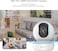 Ezviz Hikvision 4MP QHD Resolution Indoor Smart WIFI Baby/Pet Monitor Camera, Smart Night Vision, 360 Visual Coverage, Motion Detection Two-Way Talk, Micro SD Slot Up To 256GB (Ty1), White