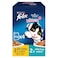 Purina Felix As Good As It Looks with Chicken and Tuna in Jelly Kitten Wet Food, 85g Pack of 4