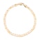 Shining Jewel - Italian Imported Fine Gold Plated Link Bracelet 8-Inch SJ-301902