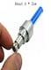 Generic - 2-Piece Tire Valve Cap Spoke Neon Flash LED Lamp