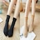Generic-Snow socks black New autumn and winter plus velvet thick nylon snow socks napped warm and deodorant floor socks female factory direct sales Snow socks black