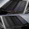 Sun Shade Easy to Us  Keeps Vehicle Cool-UV Ray Protector  Car Sunshade Windshield-Jumbo Standard Sun Shade Black