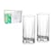 Pasabahce Luna Hiball Glass Set - 375 CC - 6 Pieces
