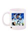 Captain Majid Printed Mug Blue/White/Green Standard Size