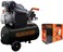 BLACK+DECKER Air Compressor With 24L Tank + 4 pcs Air Tools Kit - BD205/24 + KIT-4