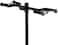 Mike Music Adjustable Double Guitar Stand; Holds Two Electric or Acoustic Guitars (Double Stand, Black)