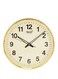 Quartz Office Series Silent Sweep Movement Wall Clock 397, Ivory (6I3E)


