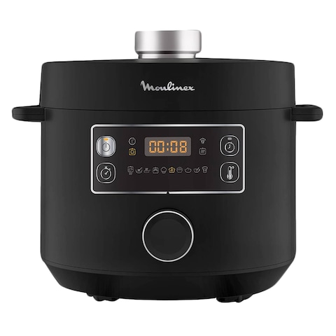 Moulinex CE-753827 Turbo Cuisine Fast Electric Multi Cooker Black 5L